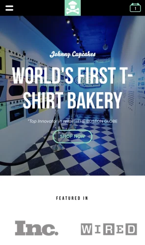 Johnny Cupcakes  World's First T-Shirt Bakery