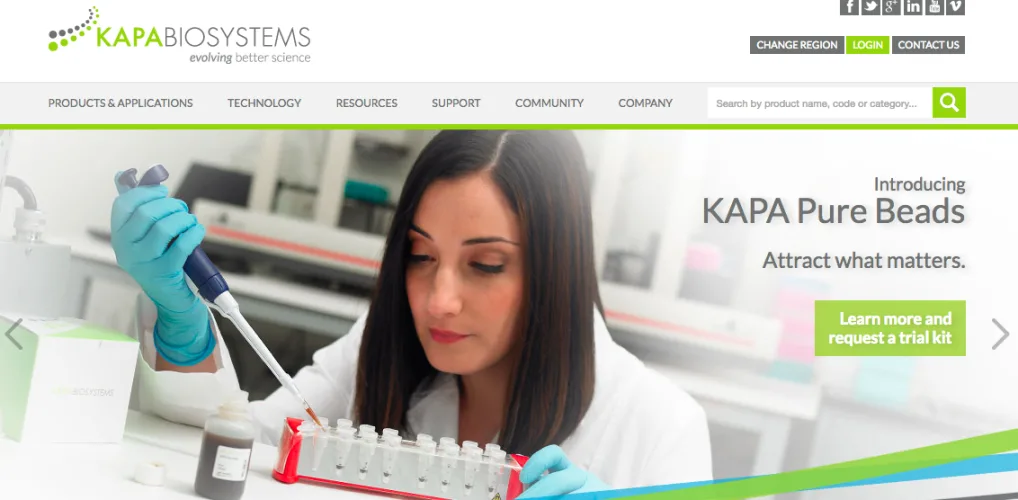 kapa biosystems homepage