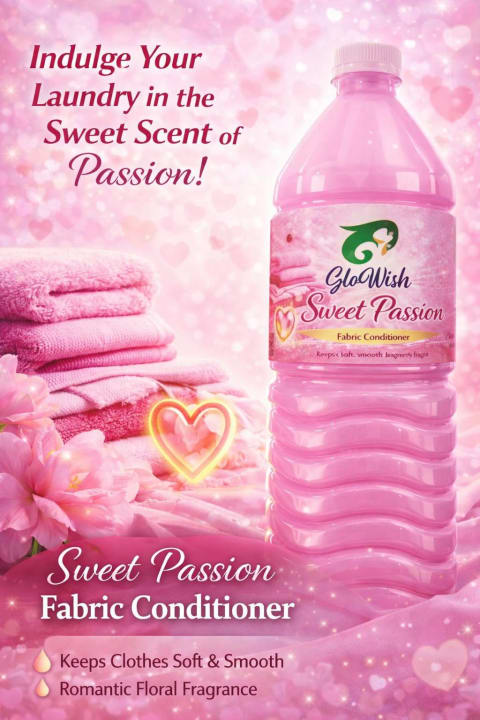 Glowish Gallon Fabric Conditioner – Sweet Passion