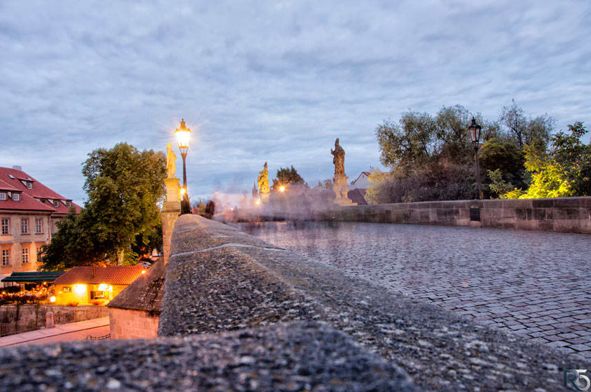 Prague ruins — solitude and structure