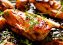 Apple Cider Glazed Baked Chicken Recipe
