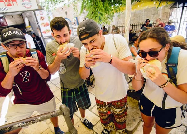 Developing a Taste for Israeli Food: A Perk of Birthright Israel