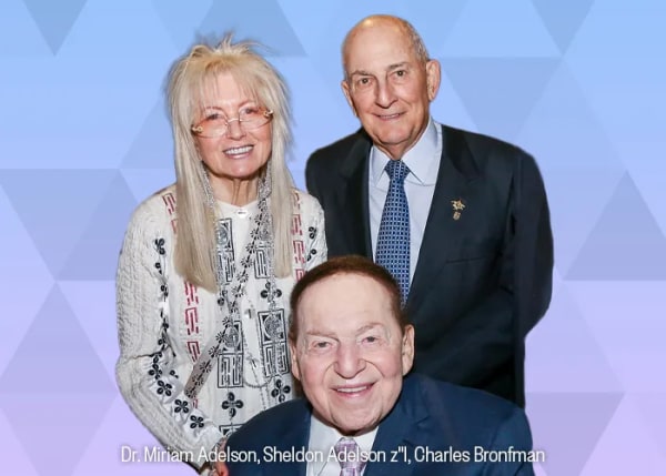 Adelson, Bronfman Call on Jews to Invest in Birthright Israel
