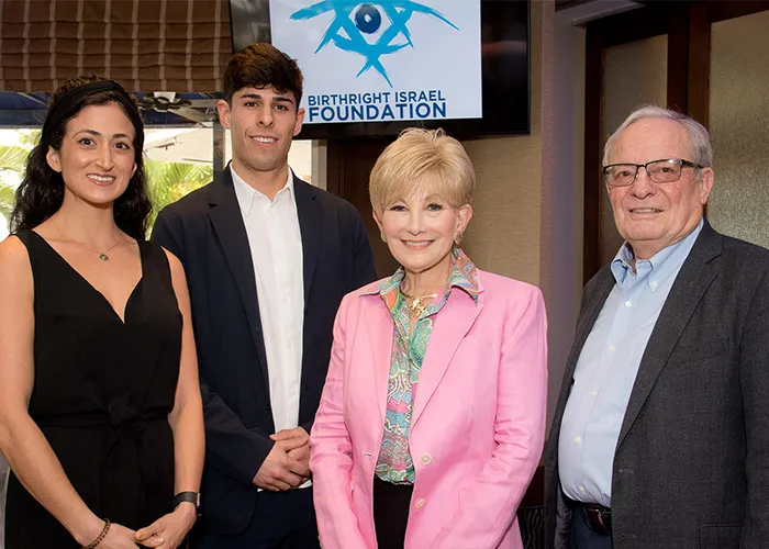 Rhonda Small Hosts an Uplifting Lunch to Benefit Birthright Israel in Boca Raton