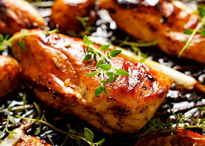 Apple Cider Glazed Baked Chicken Recipe