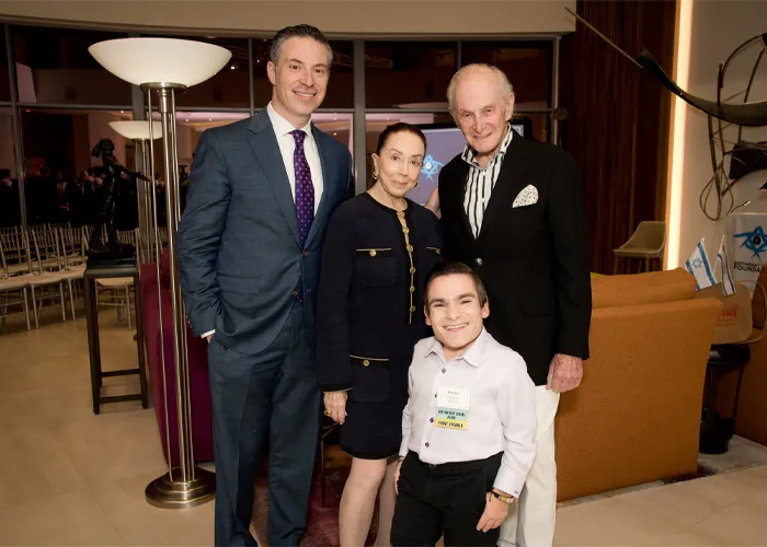 Lynne & Howard Halpern Host Gen-Z Activist & Alum Brandon Farbstein