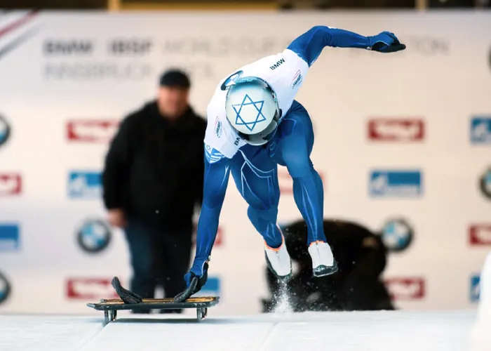 From Track Star to Skeleton Slider: Birthright Alum Jared Firestone's Olympic Dream for Team Israel
