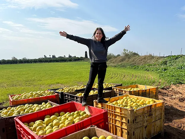 From NYC Apartment to Israeli Fields: How Volunteering Rekindled a Young Woman's Love for Her Heritage