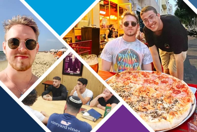 Mitch Linefsky in Israel