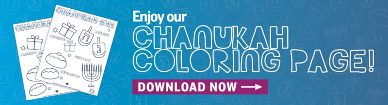Download Birthright Israel Foundation's Chanukah Coloring Page