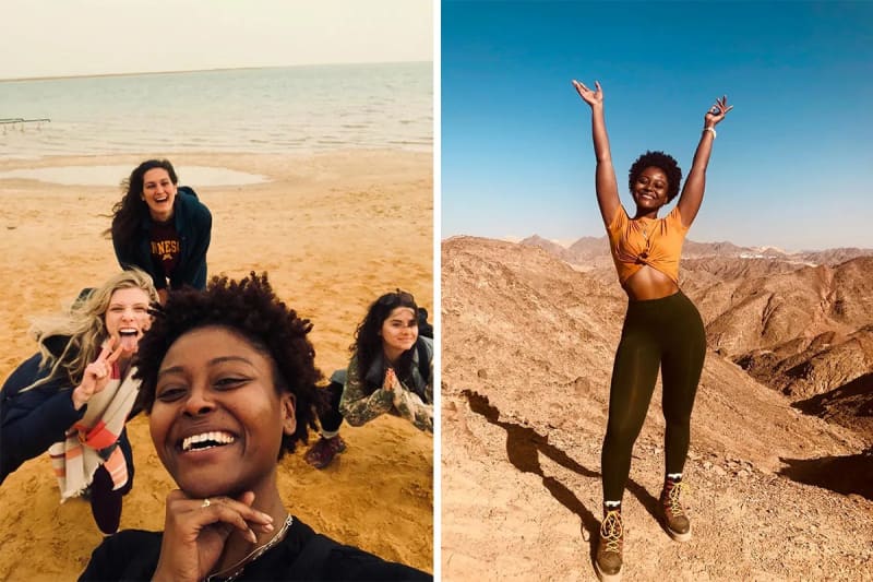 Photos of Alexis on Birthright Israel