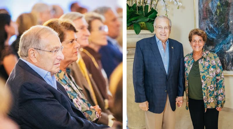 Arlene Kaufman & Sandy Baklor at a Birthright Israel Foundation event