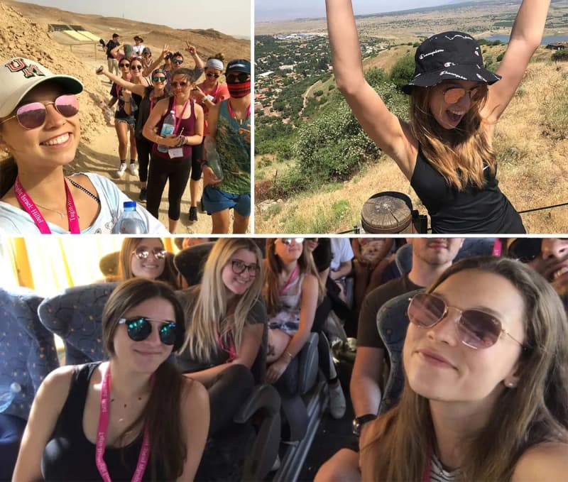Photos of Casey in Israel