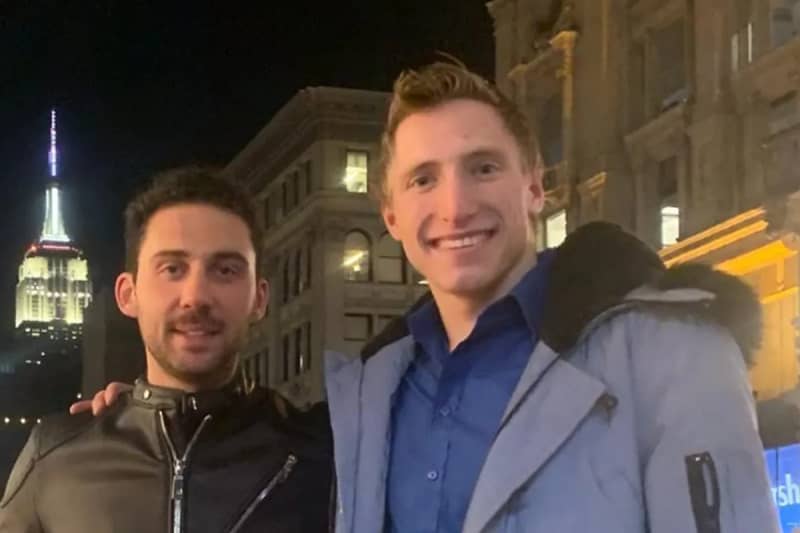 Corey and Greg together in NYC