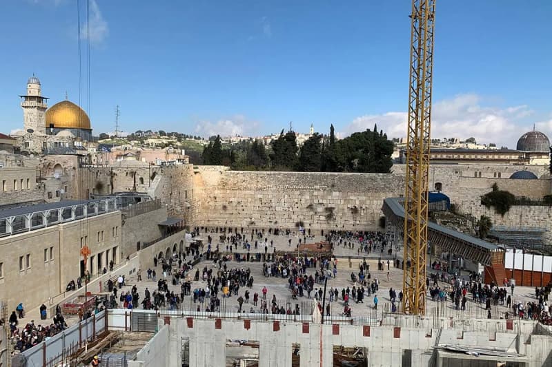 A photo from Jerusalem during Emily's Birthright Israel trip