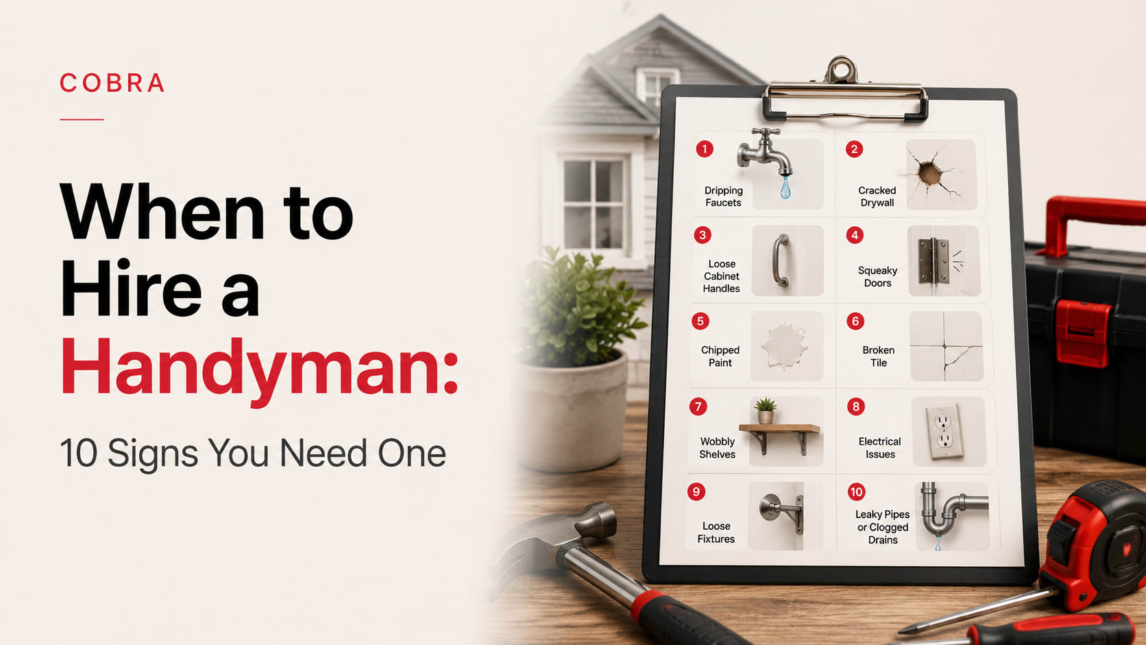 When to Hire a Handyman: 10 Signs You Need One
