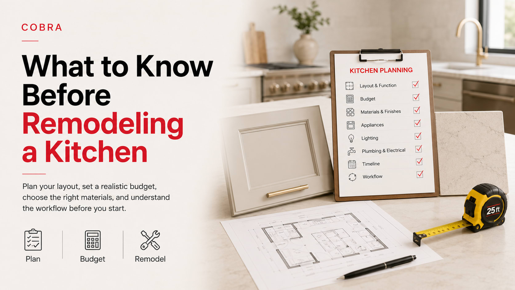 What to Know Before Remodeling a Kitchen