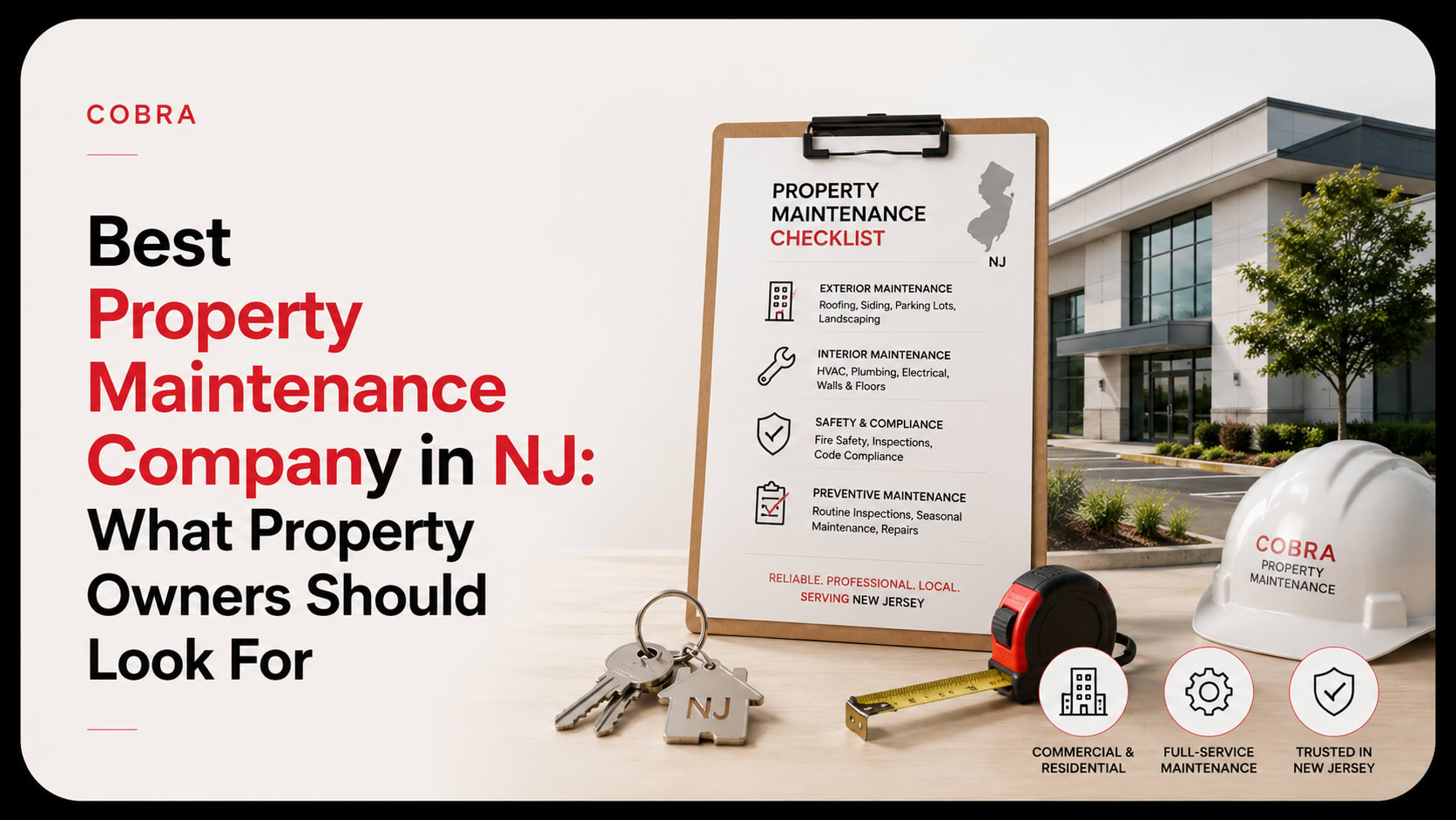 Best Property Maintenance Company in NJ: What Property Owners Should Look For