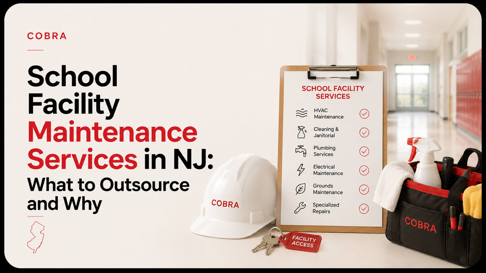 School Facility Maintenance Services in NJ: What to Outsource and Why