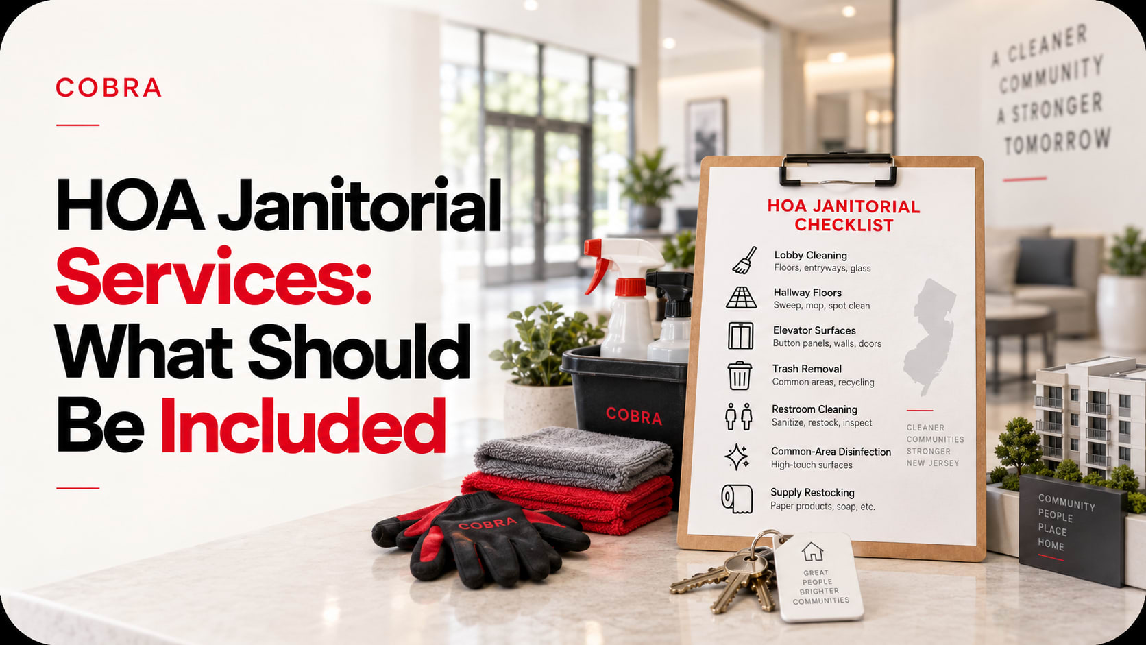 HOA Janitorial Services: What Should Be Included