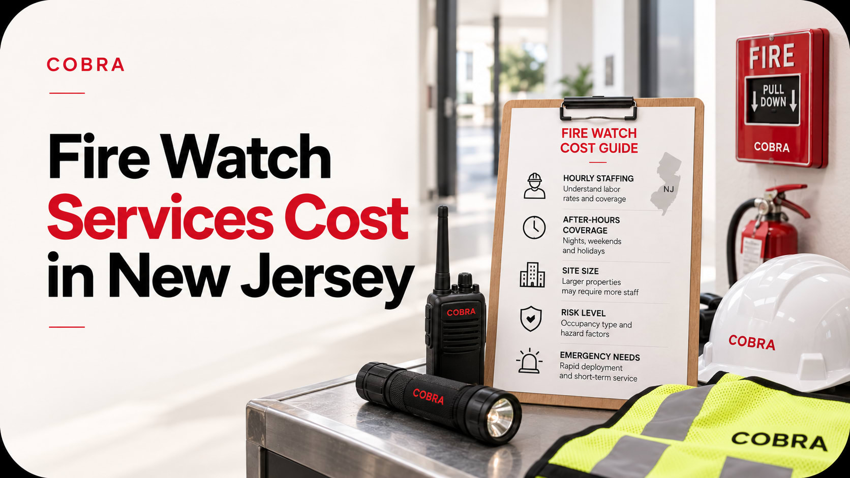 Fire Watch Services Cost in New Jersey