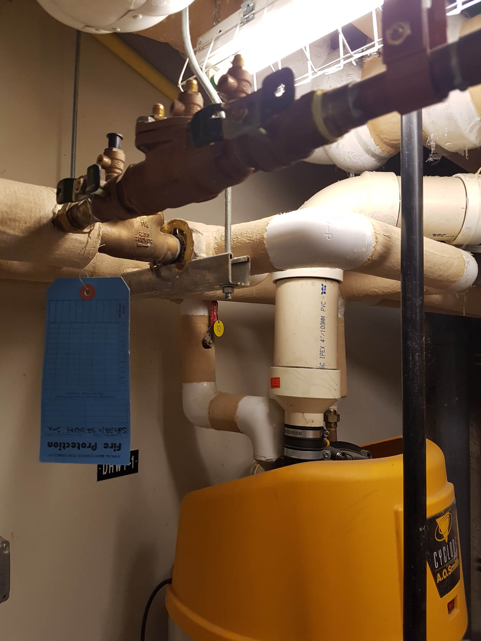 Backflow test image