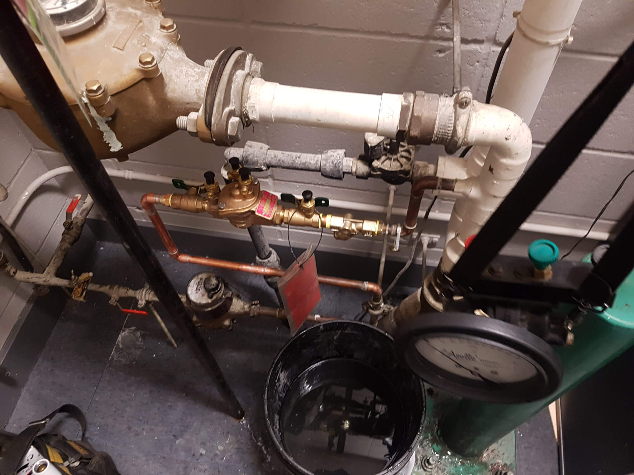 Backflow test image