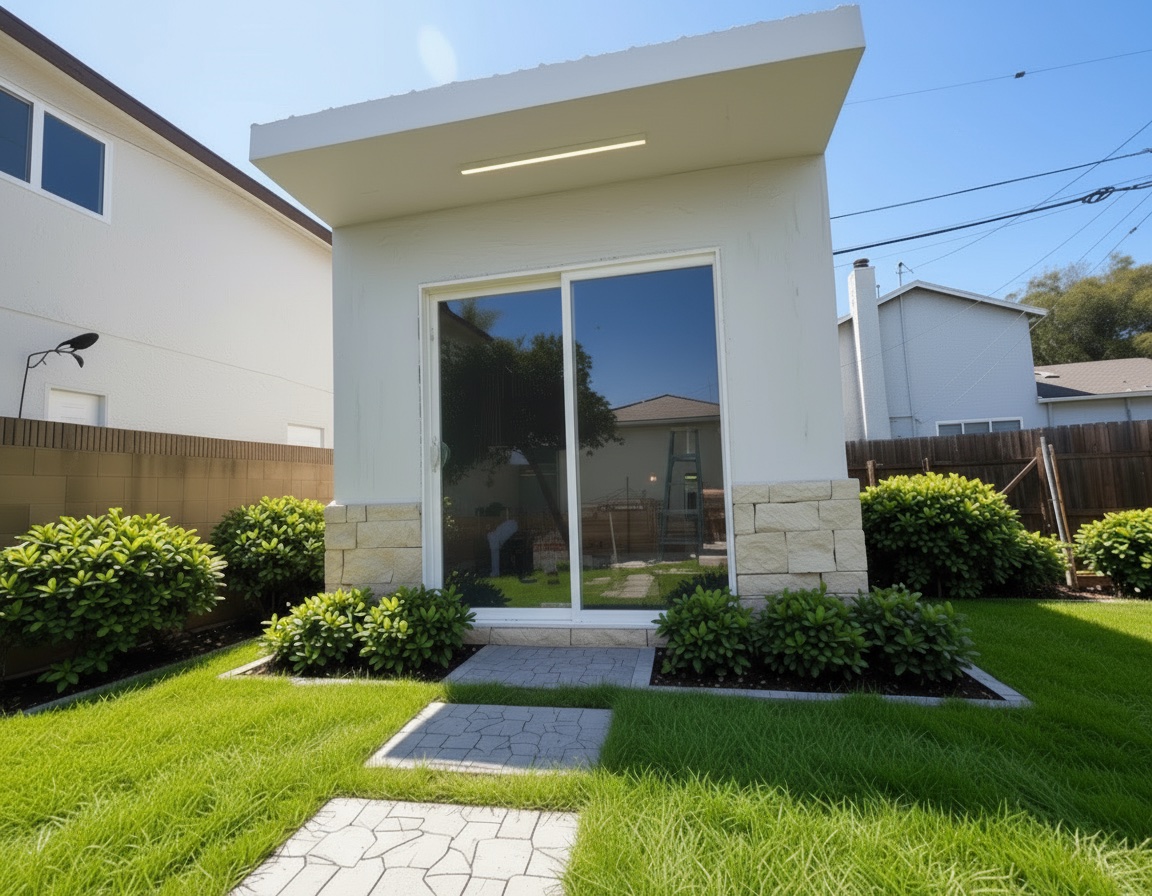 Custom ADU interior with modern finishes