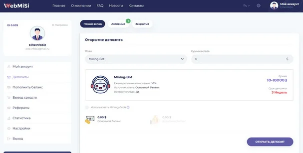 WebMiSi отзывы