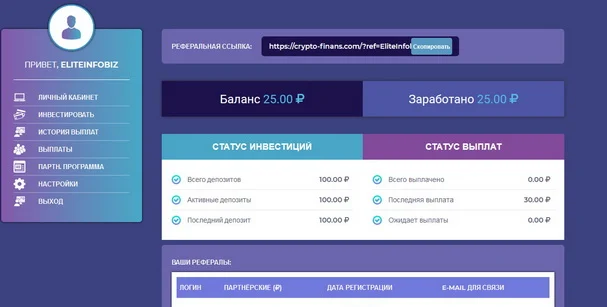 CryptoFinans отзывы