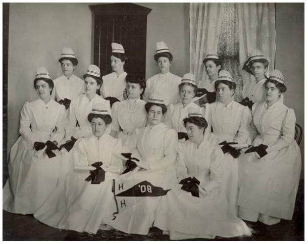 please meet the Hahnemann Hospital Nuring School -