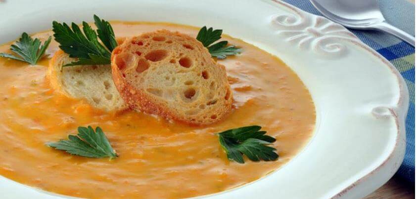 A soup rich in Vit A