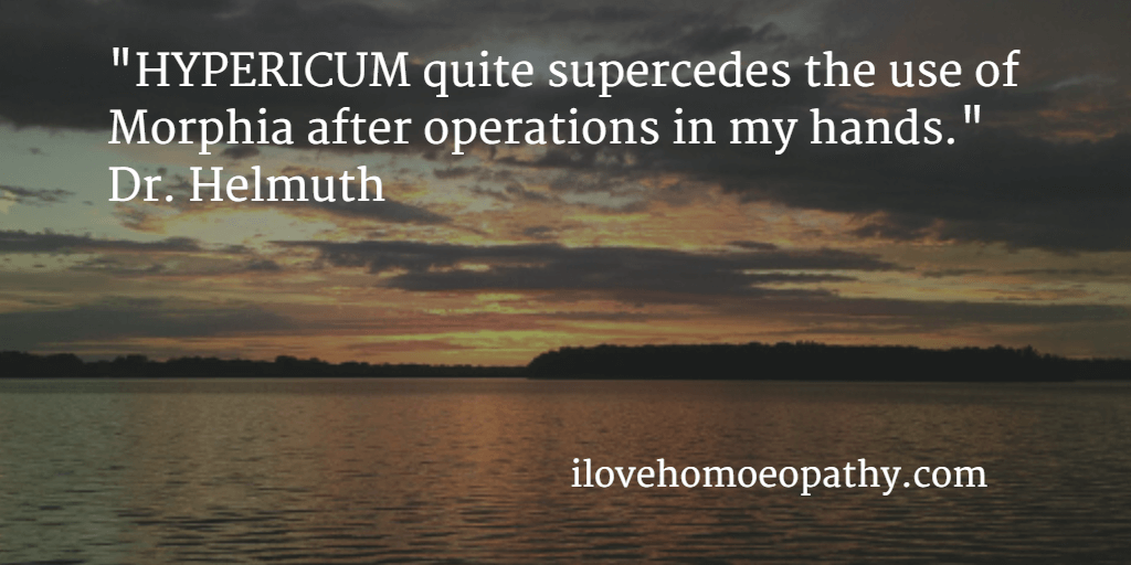 CLINICAL TIPS: HYPERICUM