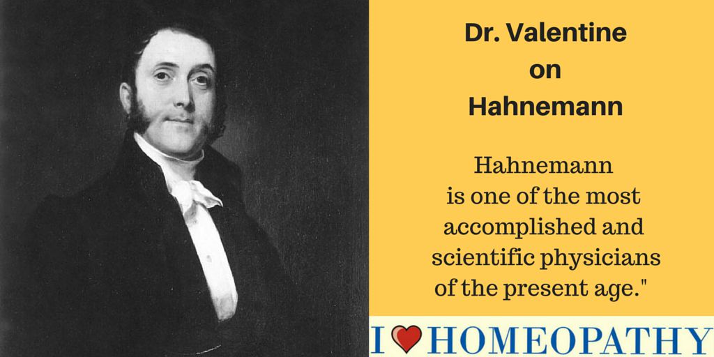 Dr. Valentine Mott on Hahnemann