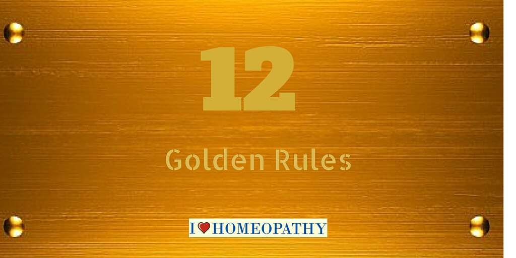 THE TWELVE GOLDEN RULES