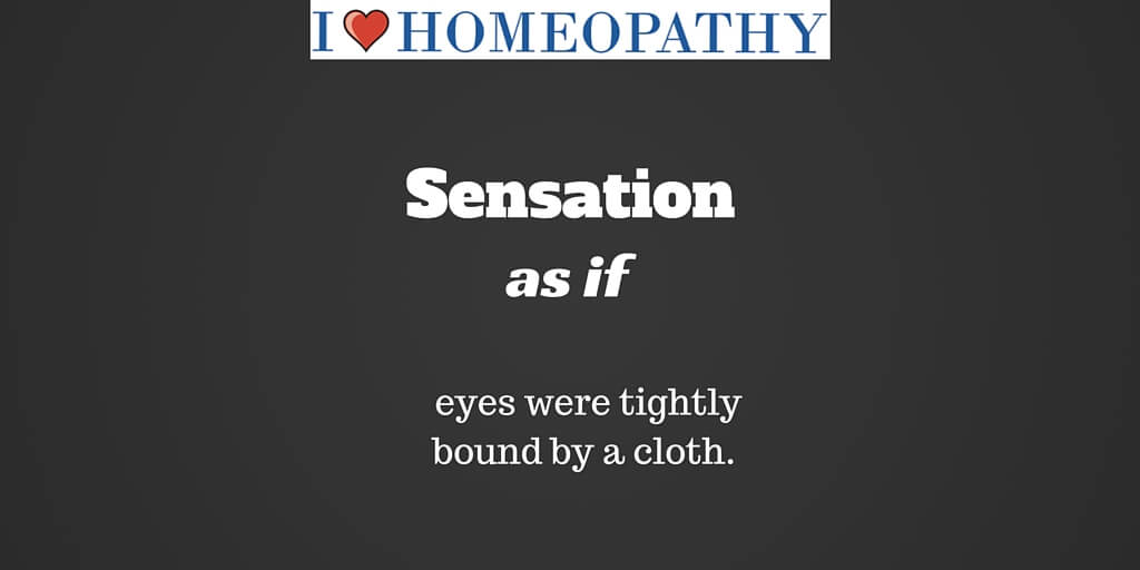 Sensation as if