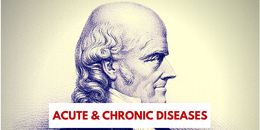 Difference between ACUTE & CHRONIC DISEASES