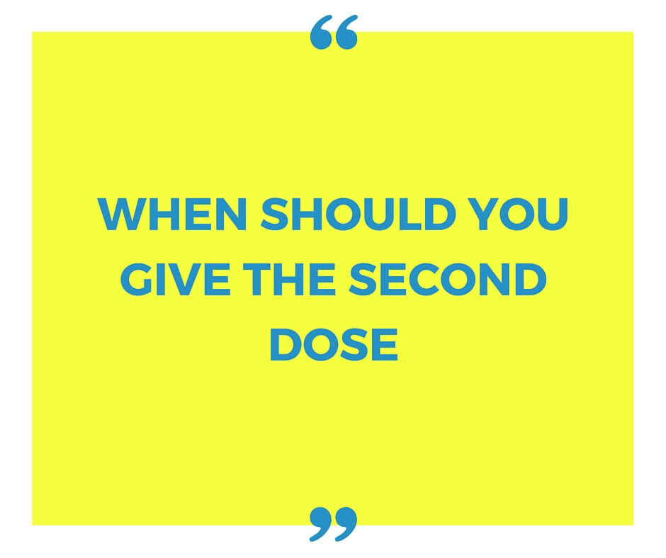 THE SECOND DOSE