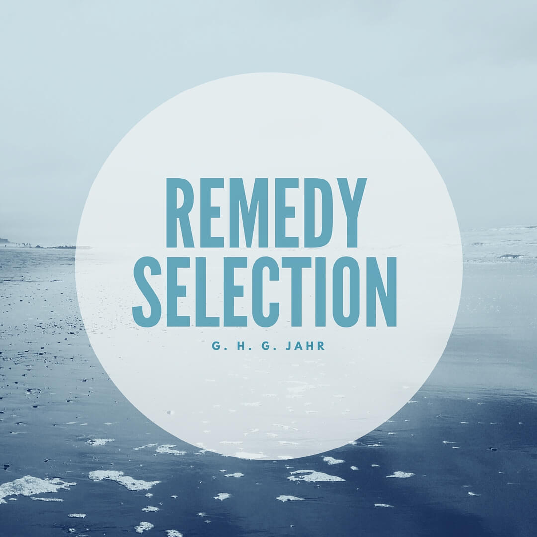 SELECTION OF A REMEDY