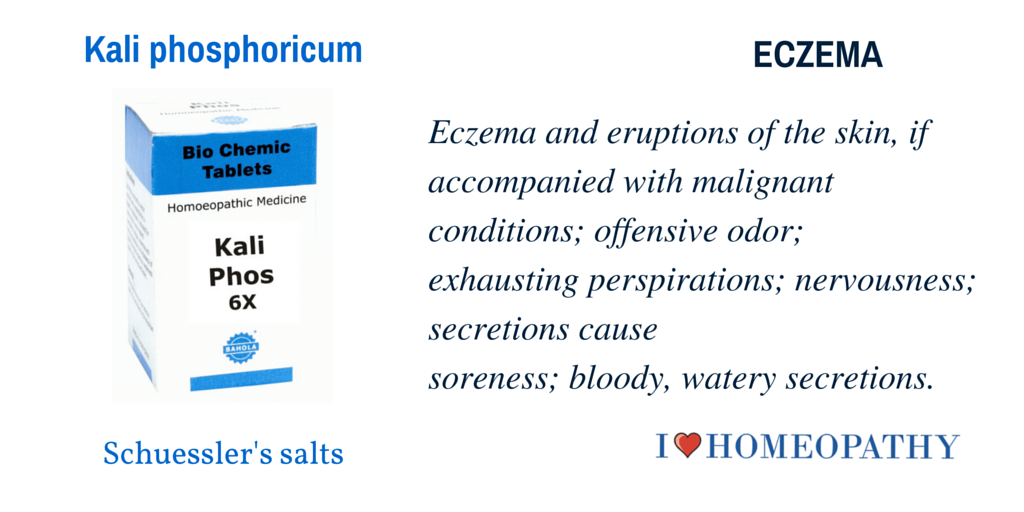 KALI PHOSPHORICUM for ECZEMA