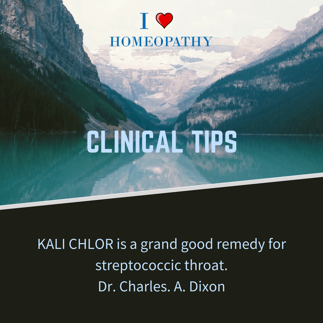 Homeopathy for Strep Throat