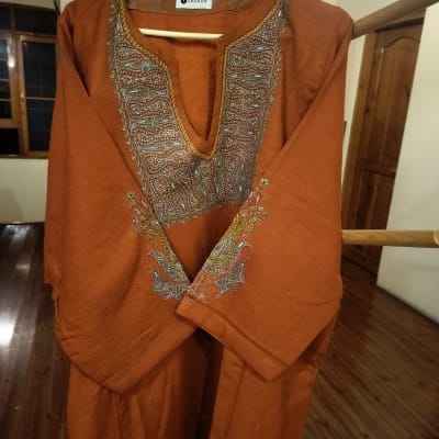 Hand Embroidery Sozini Work Pheran