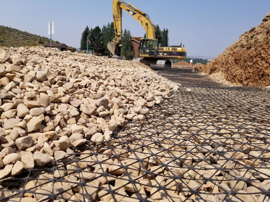 Triaxial Geogrid– Driveway