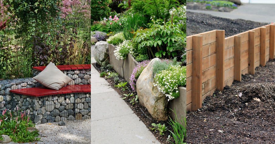 Inexpensive Cheap Retaining Wall Ideas