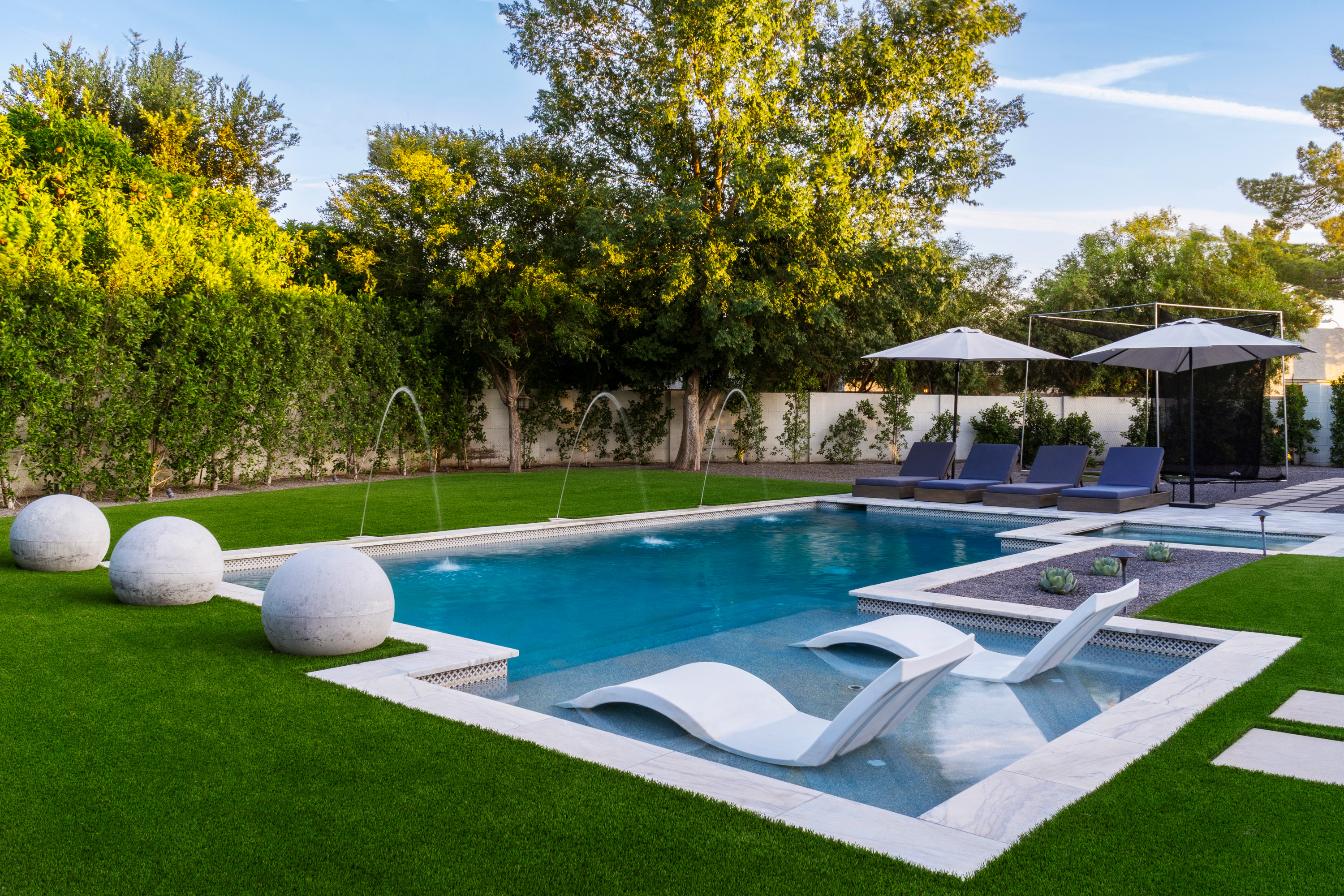 Arcadia Remodel outdoor living space