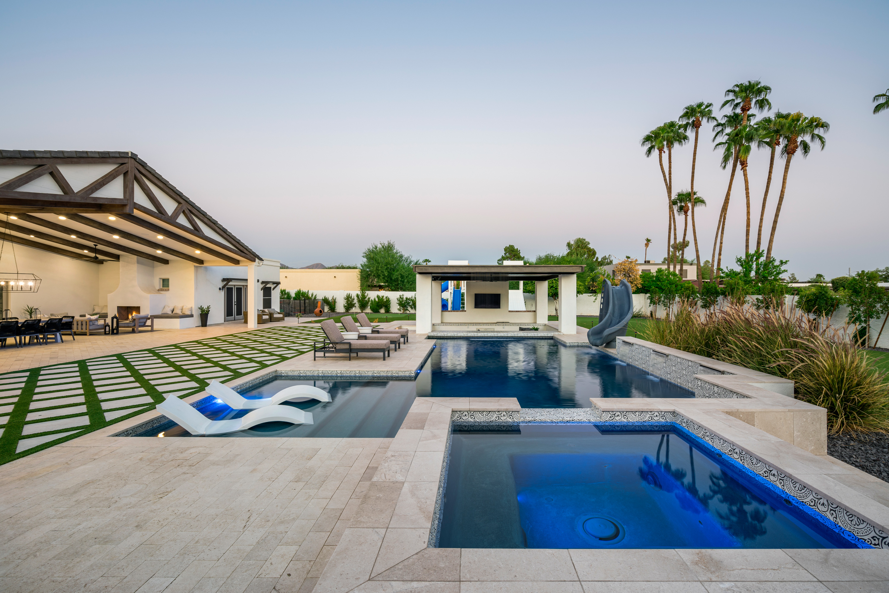 Arcadia desert planting completed project