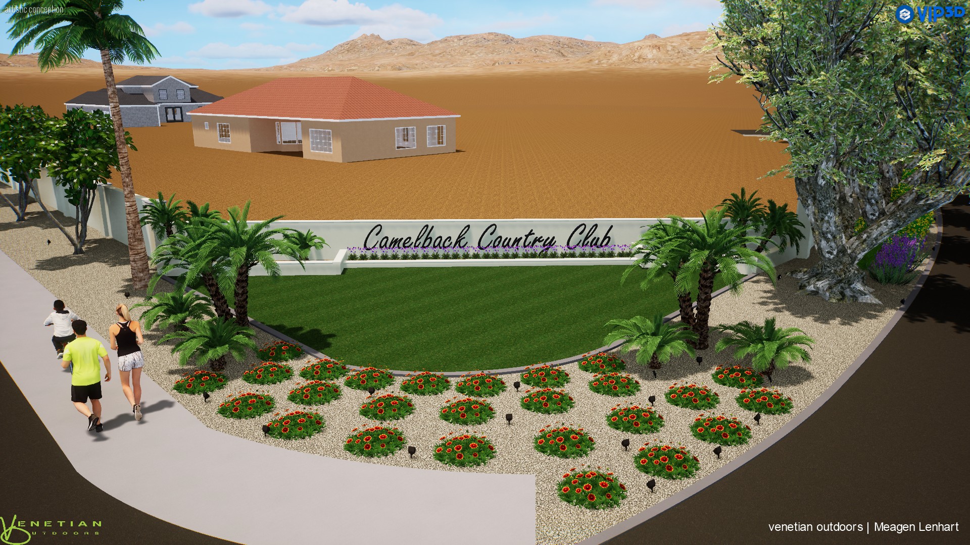 Camelback Country Club HOA 3D rendering