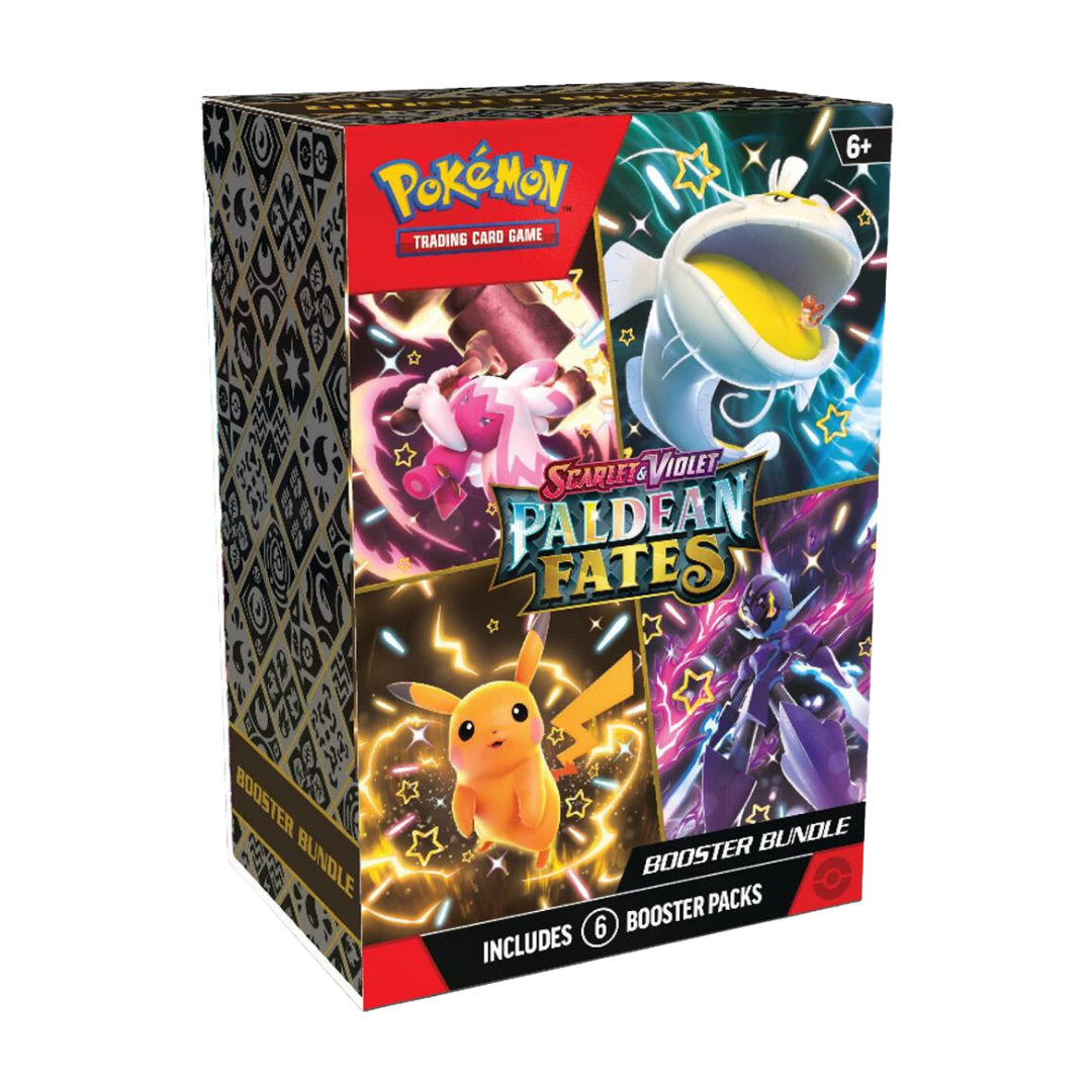 Pokemon Tcg Scarlet Violet Paldean Fates Booster Bundle ürün görseli