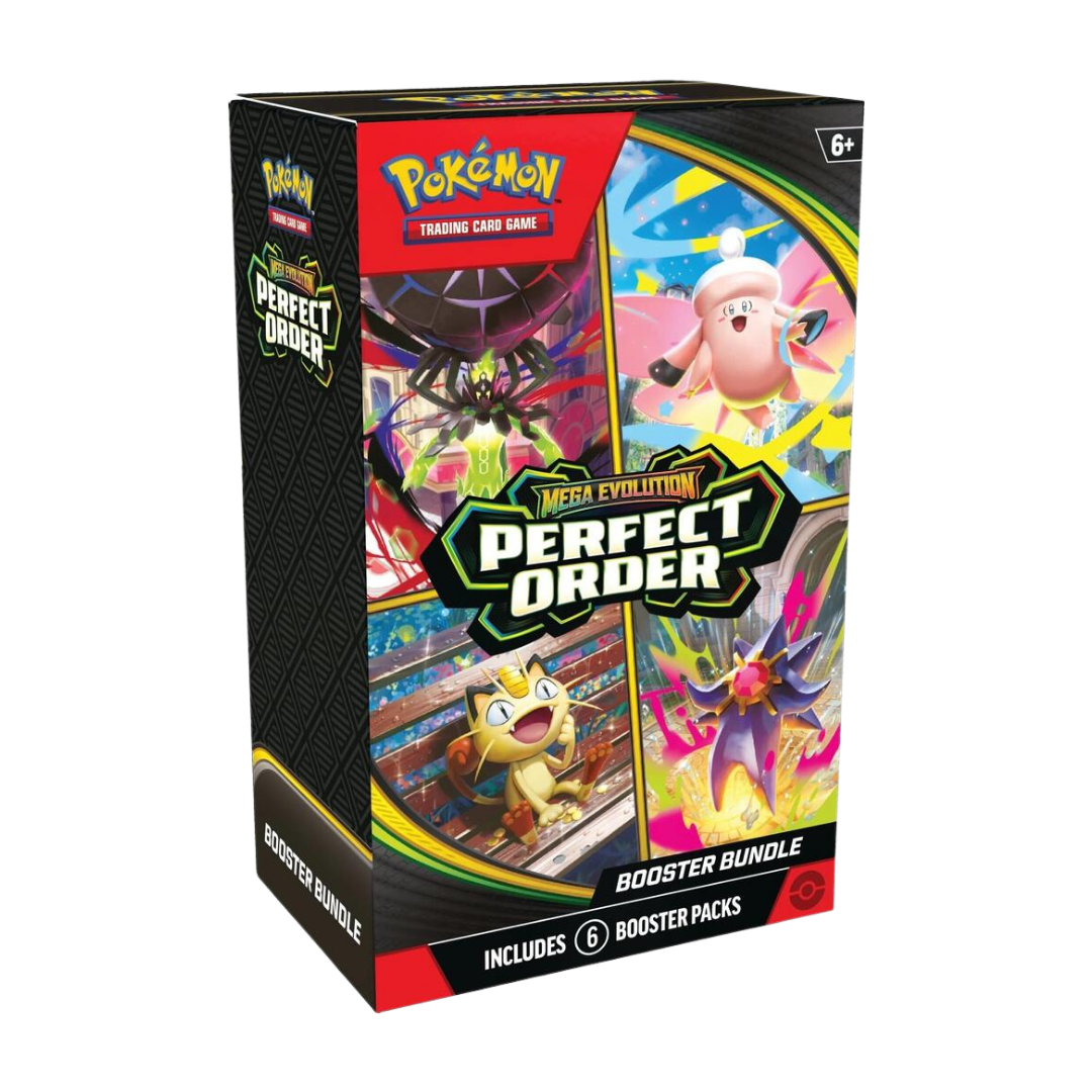 Pokémon - Mega Evolution: Perfect Order Booster Bundle (6 Packs) - Perfect Order (Booster Bundle) ürün görseli
