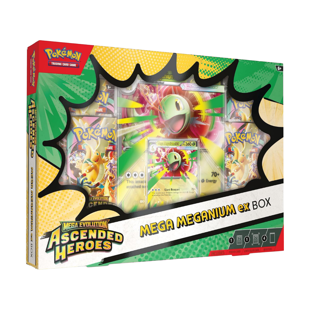 Pokemon - Ascended Heroes Mega Meganium ex Box (İngilizce) ürün görseli